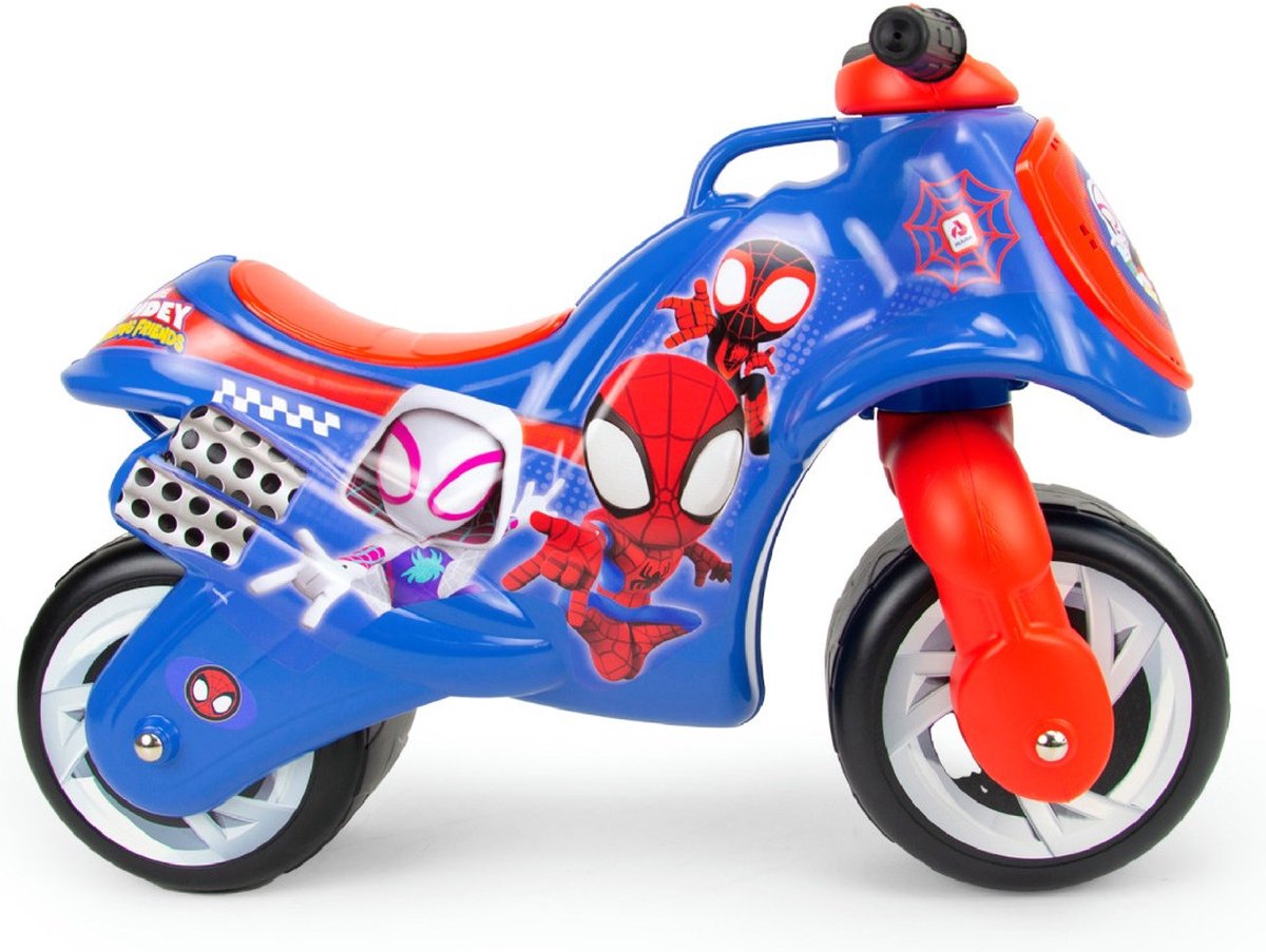 Injusa Neox Spider-Man Running Engine 69 cm rojo azul