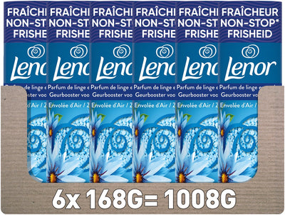 Lenor fragrance booster sea breeze - 6 x 168 grams - washing perfume