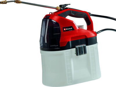 Spruzzatore a pressione Einhell a batteria ge-ws 18 75 li solo - power x-change - 18 v li-ion - capacità serbatoio: 7,5 l - pressione massima: 2,5 bar - lancia in acciaio inox - escl. batteria e caricabatterie