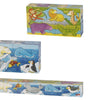 Goki houten blokpuzzel safari, 5st.