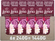 Lenor geurbooster jasmijn rose de mai - 6 x 240 gram - wasparfum