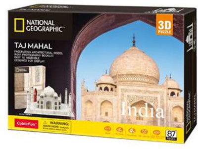 Cúbico Fun 3D Puzzle National Geographic Taj Mahal