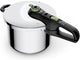 Tefal - pentola a pressione - 6 litri - pentola a pressione - adatta a tutte le fonti di calore - acciaio inossidabile