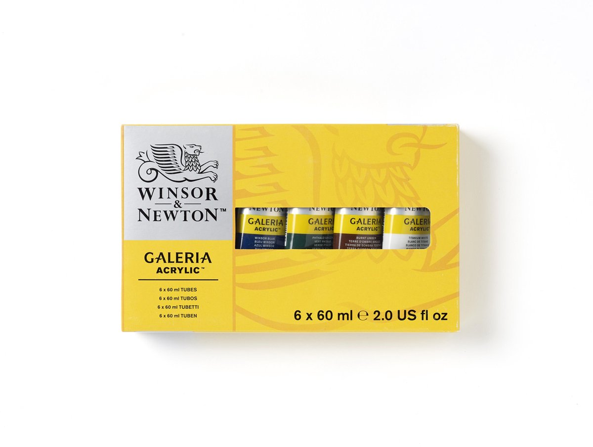 Winsor Newton Galeria Acrylic Colors Set 6 x 60ml