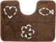 Tappetino WC Sealskin 45x60 cm - acrilico - marrone
