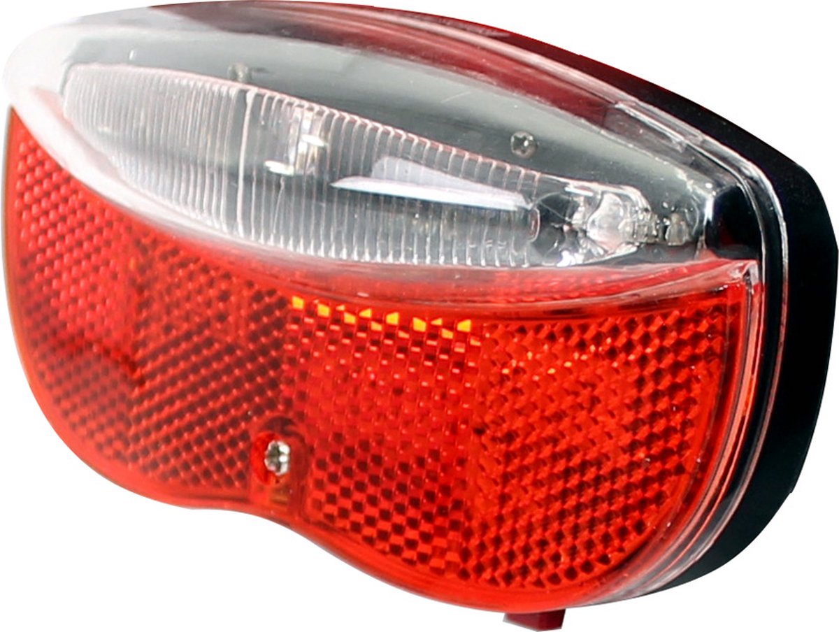 Luce posteriore per portapacchi Simson LED - impermeabile - facile da montare - batterie incluse