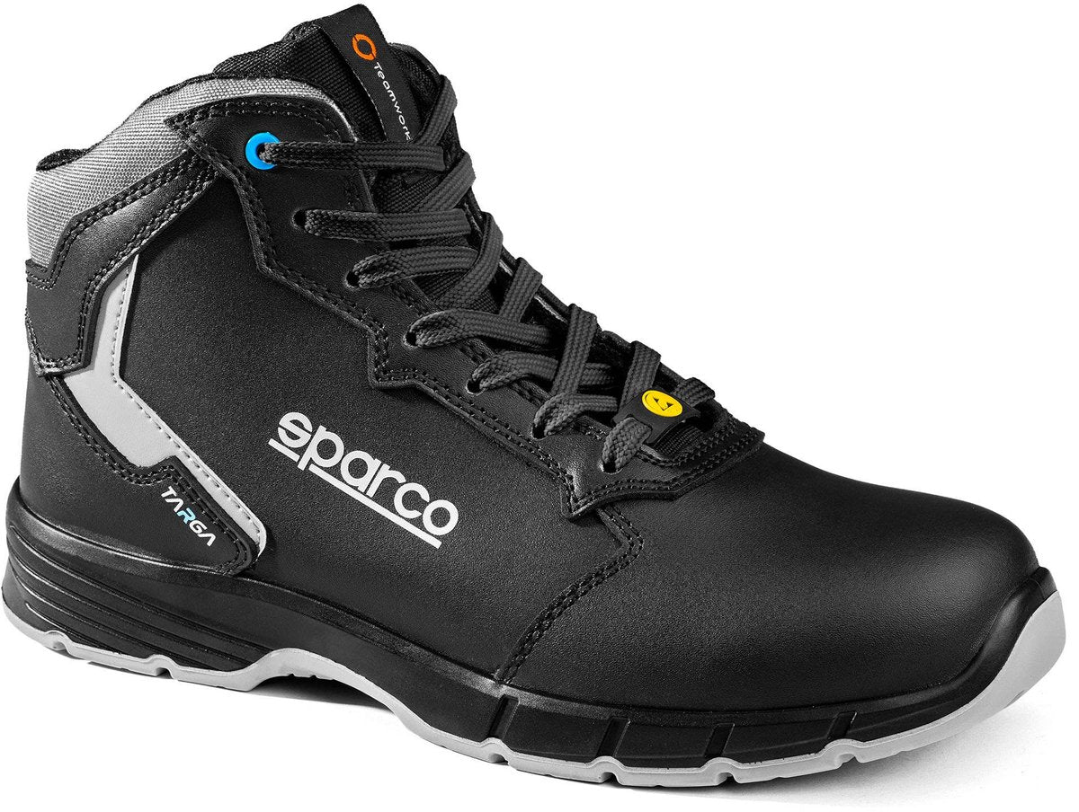 Sparco werkschoenen s3s esd - targa-h paul - zwart — 43