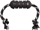 Kong Extreme Dental con cuerda de blanco negro