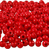 Creativ Company Wooden Beads Red, 150 °.