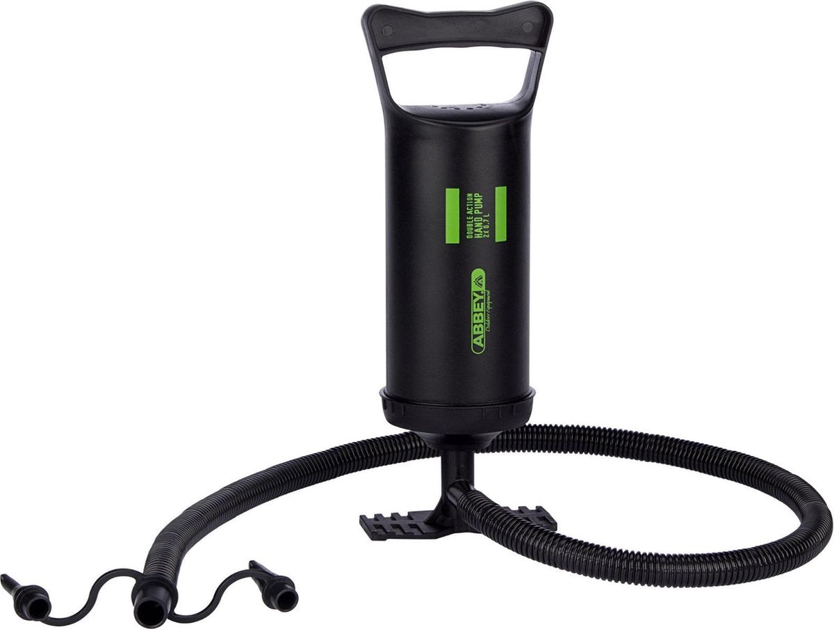 Abbey handpomp double action - 2x 0.7 l - zwart groen