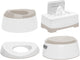 Set da toilette Luma bianco