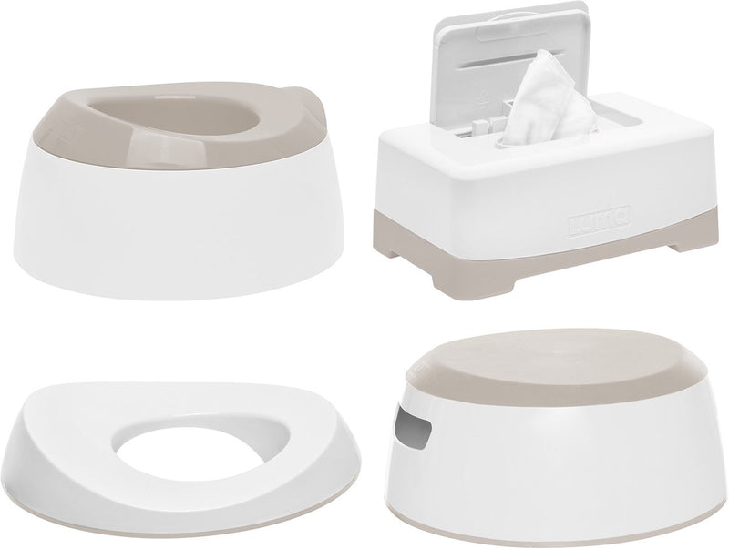 Set da toilette Luma bianco