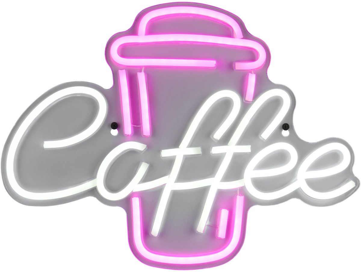 Rl live your light reality caffè - lampada da parete - trasparente trasparente - incl. 1x SMD 5 W - interruttore a cavo - montaggio a parete - connessione USB-C