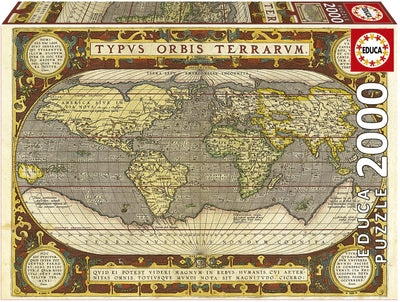 Educa - puzzle - 2000 pieces - planisphere