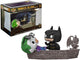 ¡Funko pop! momento de la película: batman 80th batman y joker #280 - figura coleccionable