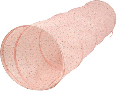 Túnel de rastreo de jardín de hadas holandés 180x46 cm rosa