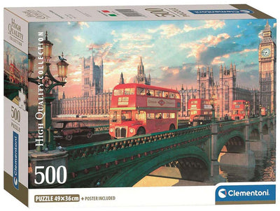 Clementoni Jigsaw Puzzle Westminster Bridge, 500º.
