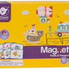 Classic world puzzeldoos magneet - verkeer