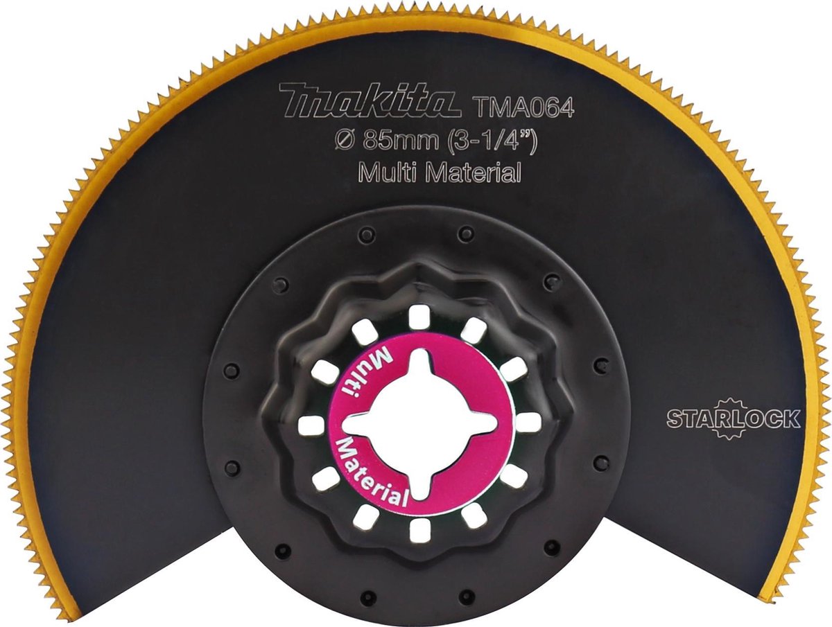Accessori Makita lama per sega bimetallica in stagno b-64973 lama per sega a segmenti tma064 85mm multi materiale - b-64973