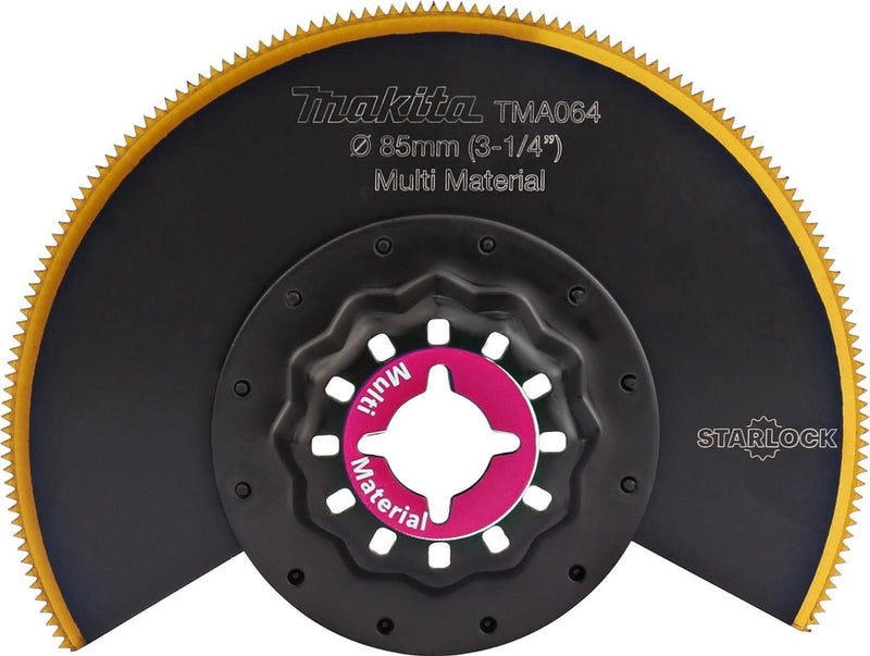 Accesorios Makita hoja de sierra bimetálica de estaño b-64973 hoja de sierra segmentada tma064 85mm multimaterial - b-64973