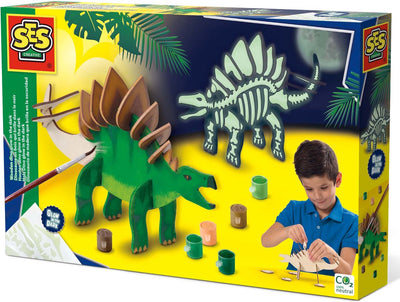 Ses Houten Dino Glow al buio