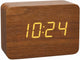 Tfa dostmann 60.2549.08 - despertador - alarma - madera - claro - marrón