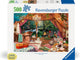 RAVENSBURGER JIGSAW puzzle accampati accampati, 500st.