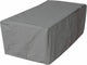 Eurotrail mantel impermeable para mesa de jardín rectangular, cantonic 305x110x75cm, gris