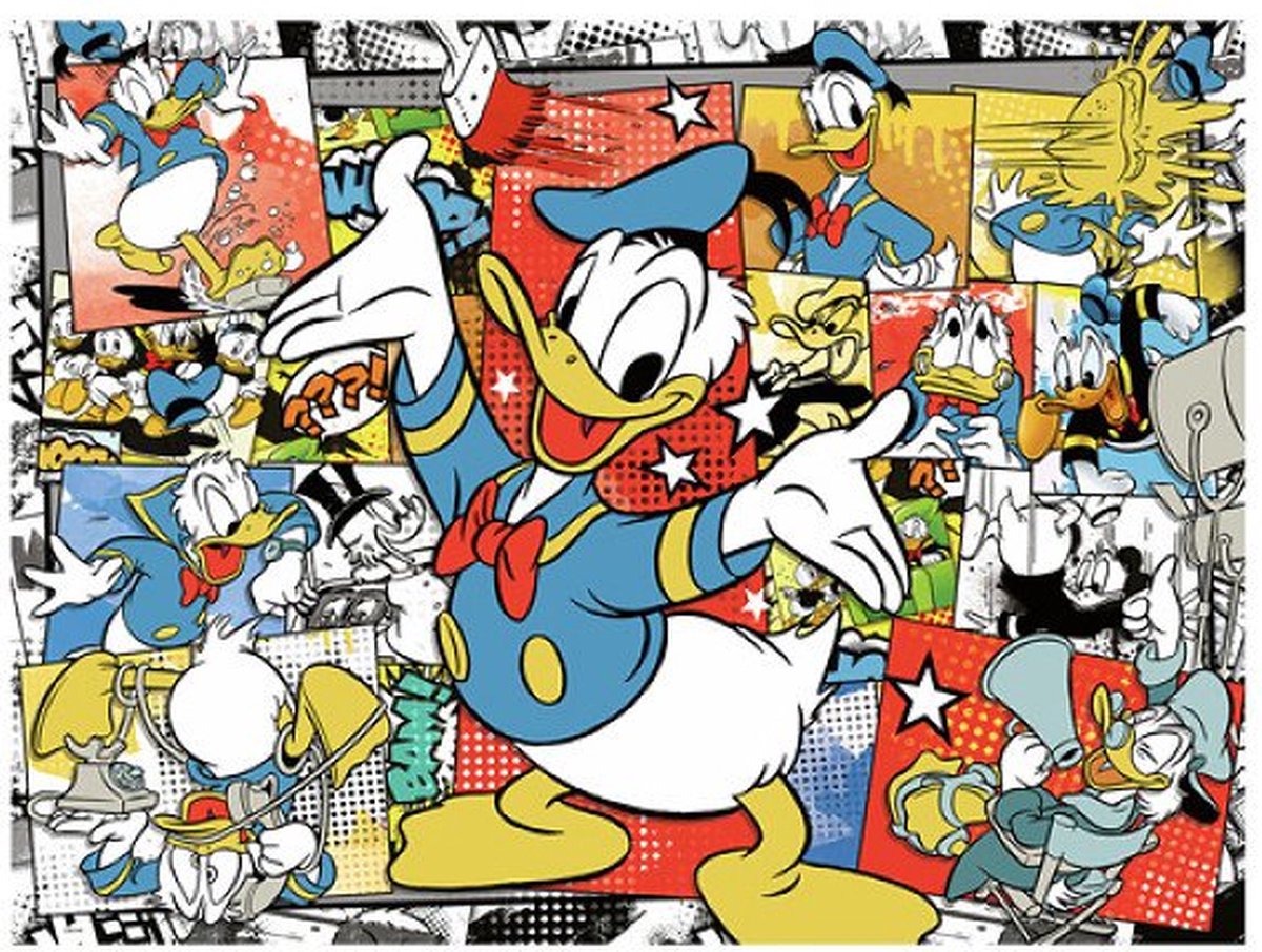 RAVENSBURGER JIGSAW puzzle Donald Duck, 1500st.
