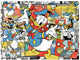 RAVENSBURGER JIGSAW puzzle Donald Duck, 1500st.