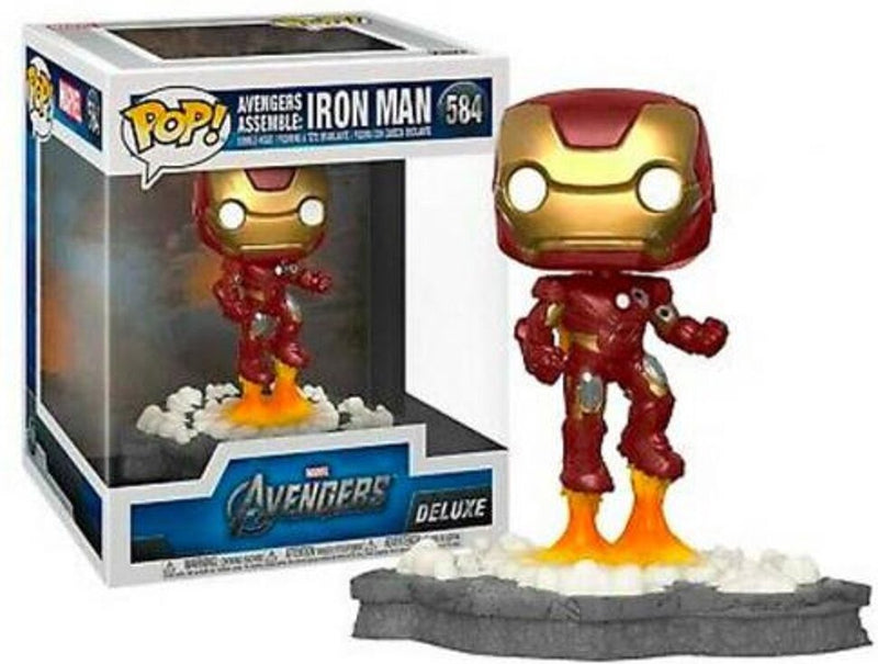 ¡Funko pop! Deluxe Marvel: Serie Avengers Assemble - Iron Man
