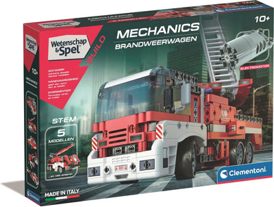 Clementoni Science Game Mechanics Fire Truck