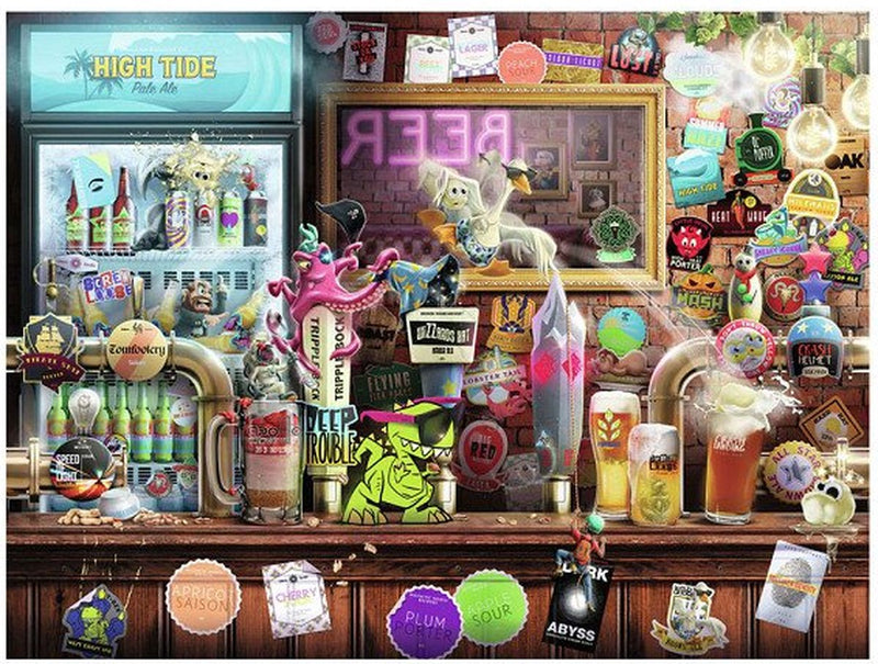 Ravensburger Jigsaw Puzzle Beers tradicionales, 1500 °.