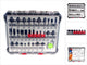 Bosch Forsesset mixta de 30 piezas, 8 mm