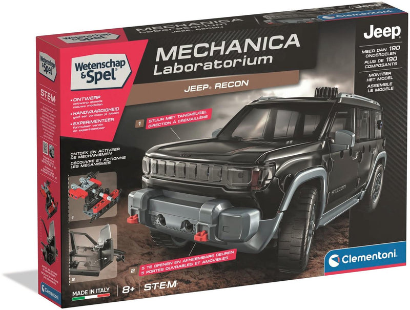 Clementoni scienza meccanica del gioco jeep ricognizione