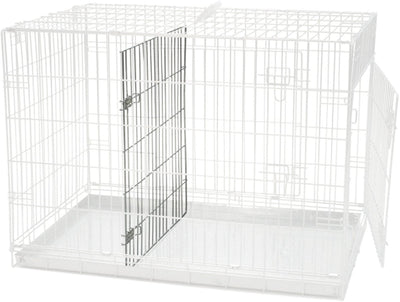 Gabbia per cani XXL con pannello divisorio Beeztees - gabbia - 77,5x83,5 cm