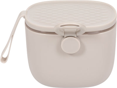 Bo jungle - milk powder dosing box - with measuring spoon - baby food storage container - snack holder - 500ml - nomadic powder box gray
