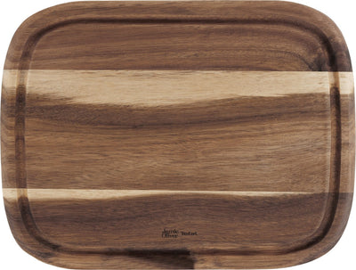 Tagliere in legno Jamie Oliver by Tefal - 28x21,5x2 cm - piccolo - resistente - antibatterico