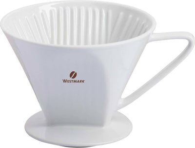 Portafiltro per caffè in porcellana Westmark, dimensione del filtro 4, per un massimo di 4 tazze di caffè, Brasilia, 24482260