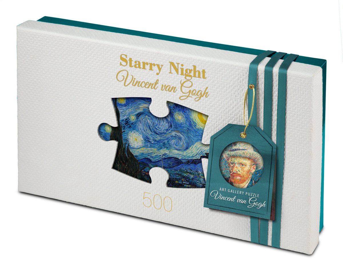 Galleria d'arte Tucker's Fun Factory - Terrazza del caffè di notte Terrazza del caffè di notte - Vincent Van Gogh - Puzzle 500 pezzi
