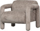 Sillón lenny woood - poliéster - arena - 65x76x82