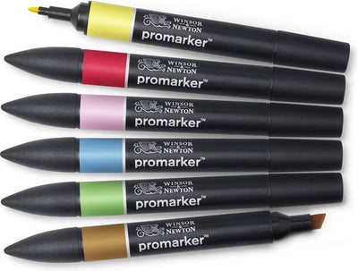 Juego de 6 tonos medios Winsor Newton Promarker™