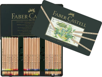 Matite pastello Faber-castell - pitt - latta 60 pezzi - fc-112160