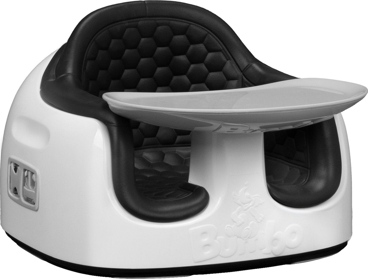 Bumbo multi asiento negro - trona - asiento para niños - silla para bebé - asiento elevado - multifuncional - edición limitada