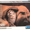 Clementoni Jigsaw Puzzle Dog and Cat, 500st.