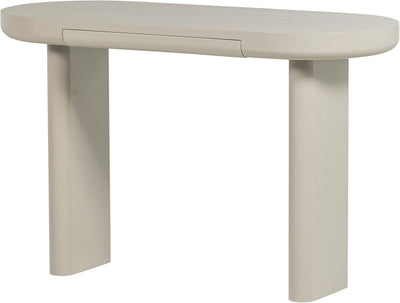 Scrivania in legno massello - impiallacciato - polvere - 75x120x50