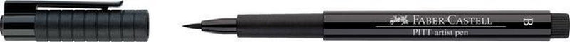 Faber-castell tekenstift - pitt artist pen - brush - zwart - fc-167499