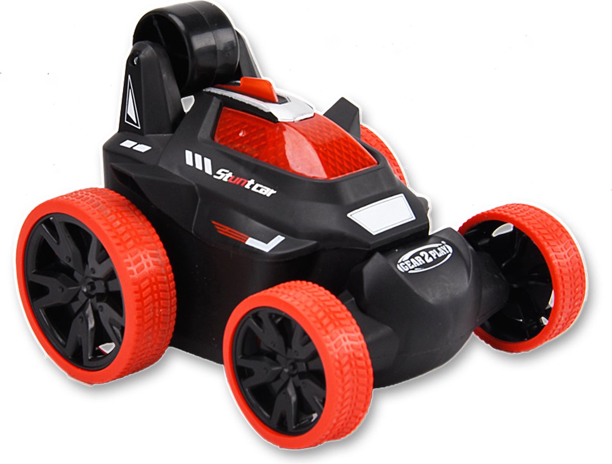 Gear2Play RC Stunt Roll Steerable Car Red