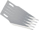 Cuchillas de repuesto Stanley para hobby 10-401 - Tarjeta de 3 piezas