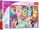 Puzzle Trefl principesse disney - 160 pezzi - cartone - puzzle per bambini.